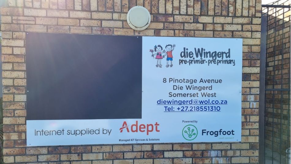 Die Wingerd Pre Primary school in Somerset West